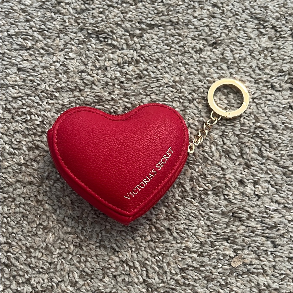 Victoria's Secret Red Heart Keychain